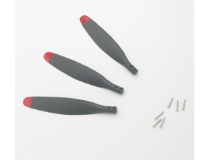 Flightline 1.6M P-38L Silver 3 Blade Propeller - Reverse